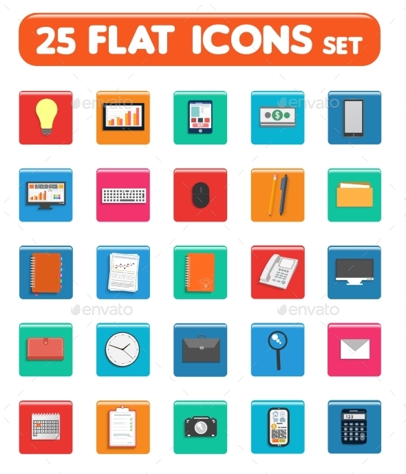 GraphicRiver Set of Office and Business Work Elements 9195098 GraphicRiver Set of Office and Business Work Elements 9195098