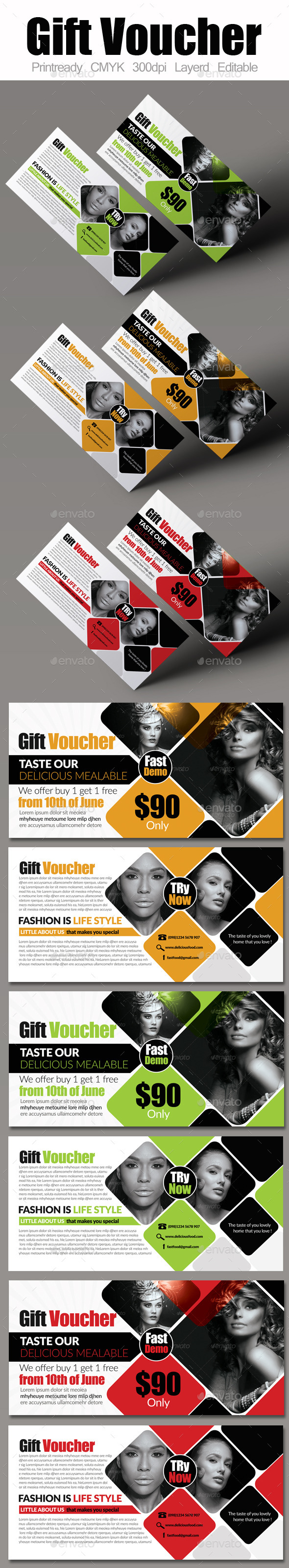 GraphicRiver Multi Use Business Gift Voucher 9150772 GraphicRiver Multi Use Business Gift Voucher 9150772