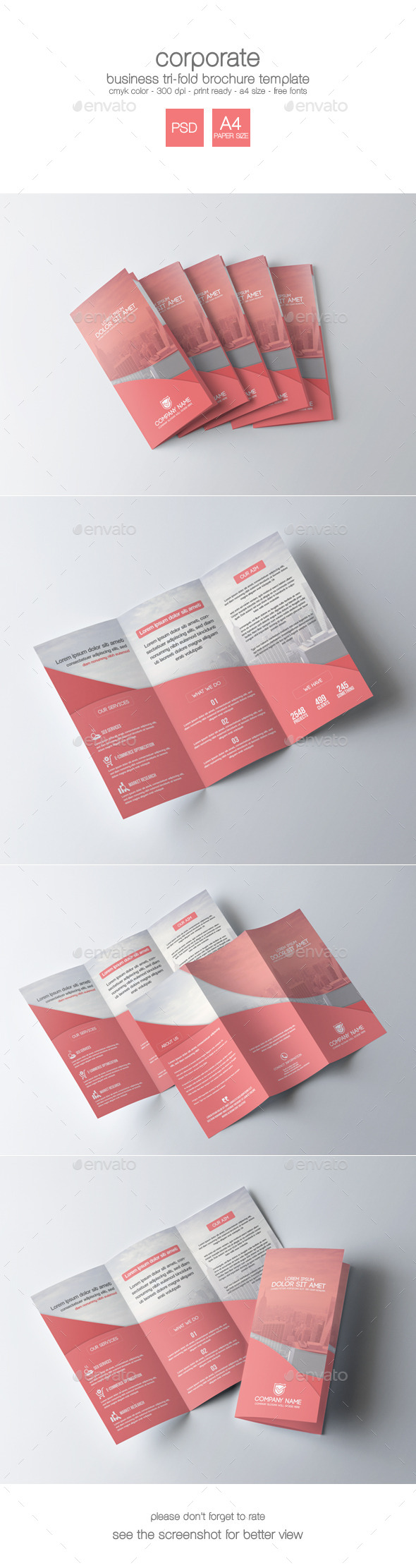 GraphicRiver Corporate Tri-Fold Brochure 9195860 GraphicRiver Corporate Tri-Fold Brochure 9195860