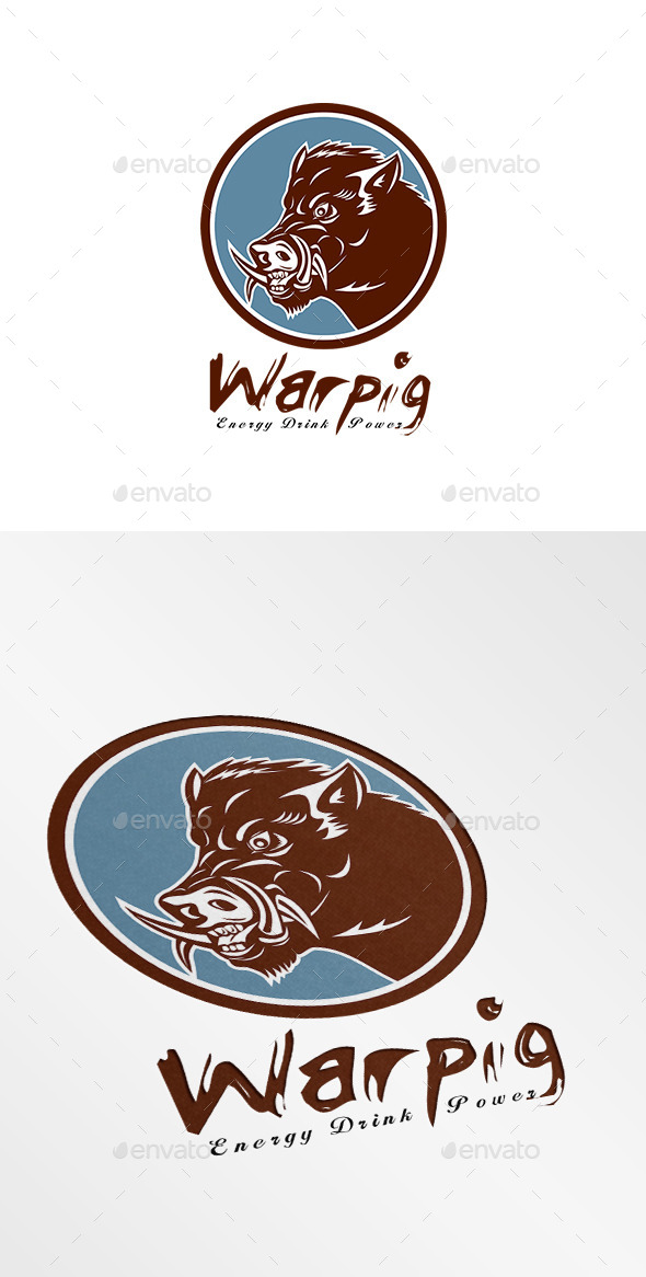 GraphicRiver Warpig Energy Drink Logo 9195886 GraphicRiver Warpig Energy Drink Logo 9195886