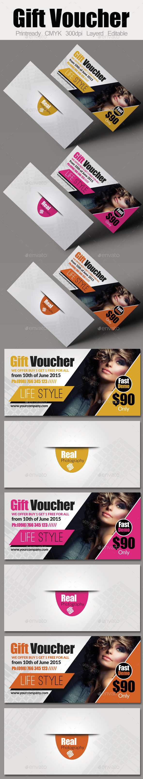 GraphicRiver Simple & Clean Flexible Gift Voucher 9158429 GraphicRiver Simple & Clean Flexible Gift Voucher 9158429