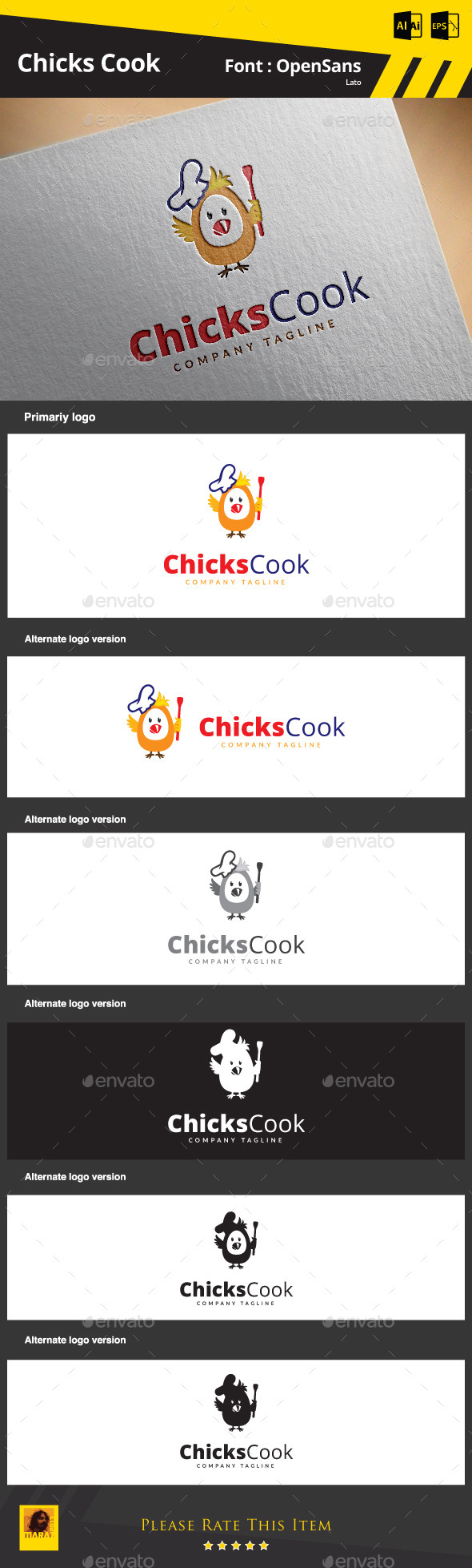 GraphicRiver Chicks Cook 9102298 GraphicRiver Chicks Cook 9102298