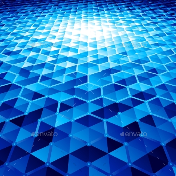 GraphicRiver Abstract Background with Hexagons 9196992 GraphicRiver Abstract Background with Hexagons 9196992