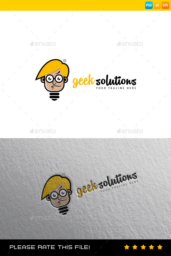 GraphicRiver Geek Solutions Logo 9198199 GraphicRiver Geek Solutions Logo 9198199