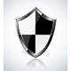 Silver Shield with Reflection Silver Shield with Reflection - GraphicRiver Item for Sale