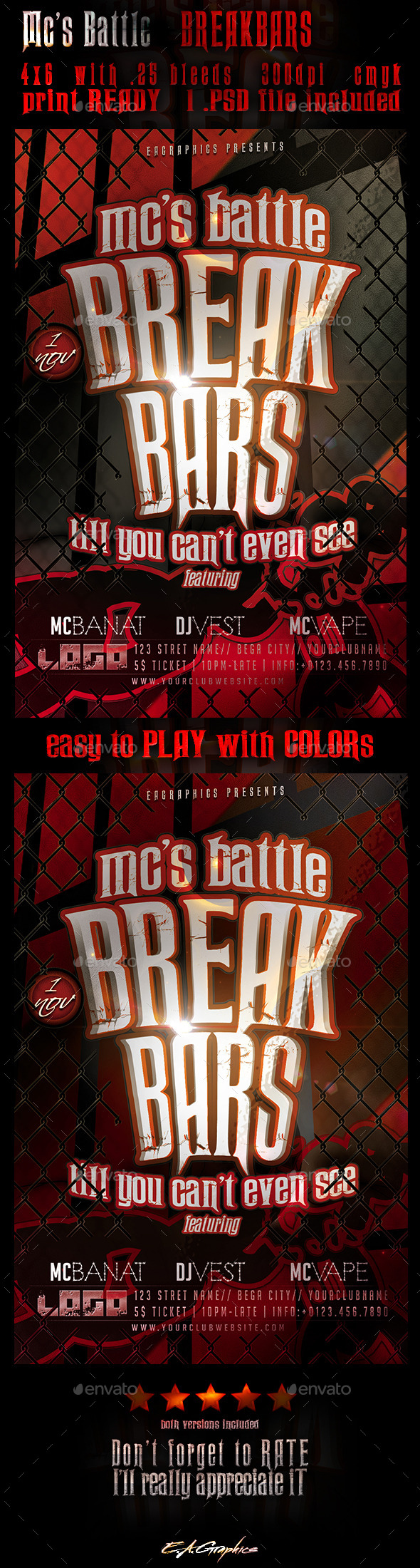 Mc's Battle - BreakBars (Clubs & Parties)