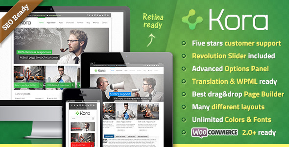 Kora Premium WordPress Theme Kora Premium WordPress Theme