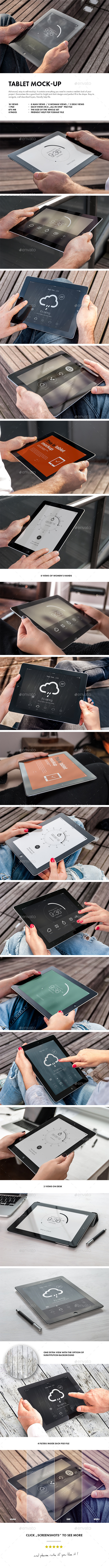 Tablet Mock-up Tablet Mock-up