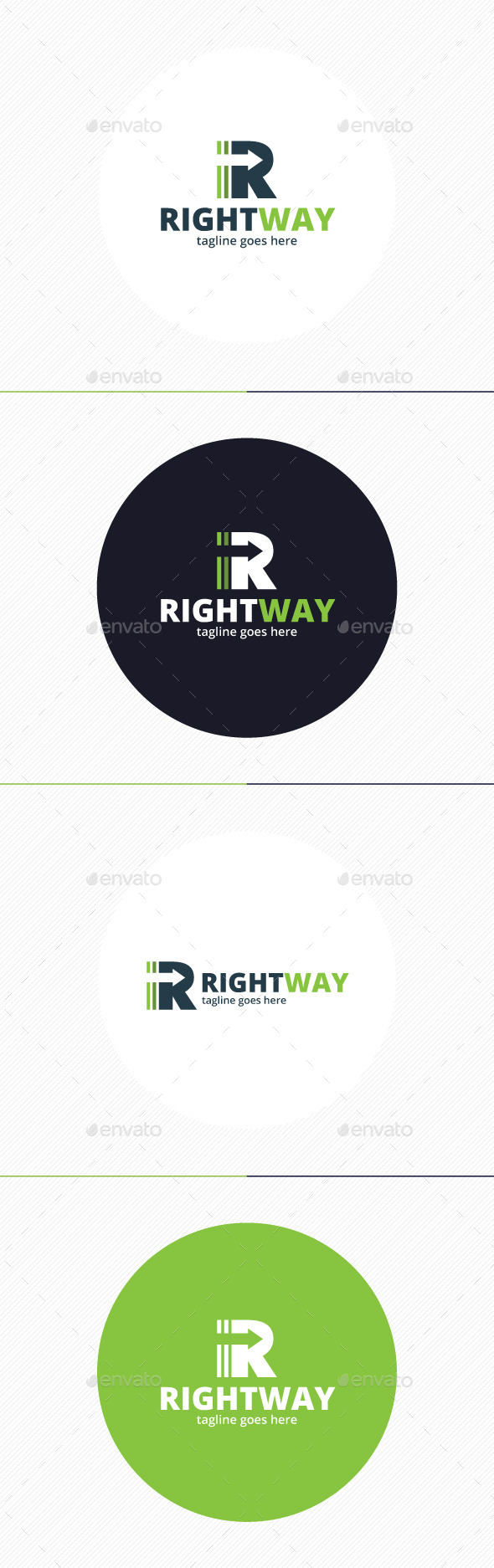 GraphicRiver Right Way Logo Letter R 9201149 GraphicRiver Right Way Logo Letter R 9201149