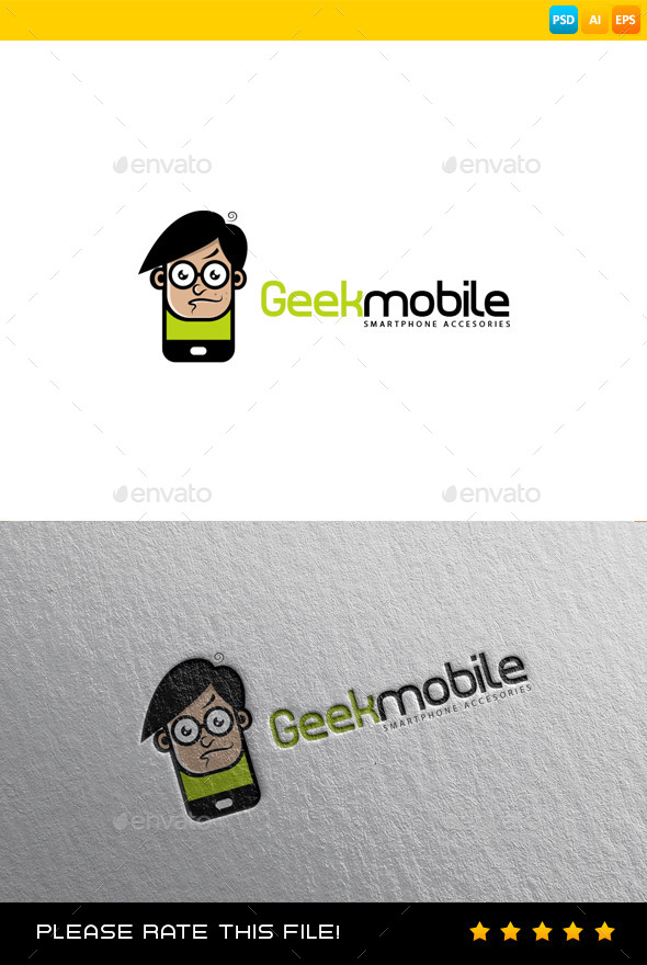 GraphicRiver Geek Logo 9182615 GraphicRiver Geek Logo 9182615