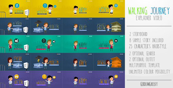 Walking Journey Explainer Video Walking Journey Explainer Video