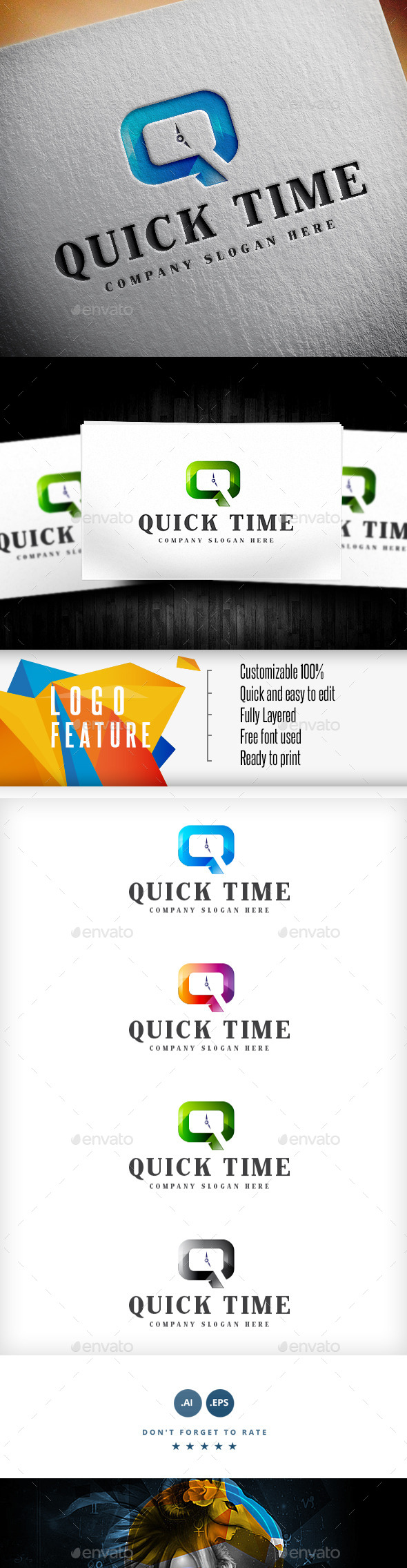 Quick Time Logo Quick Time Logo