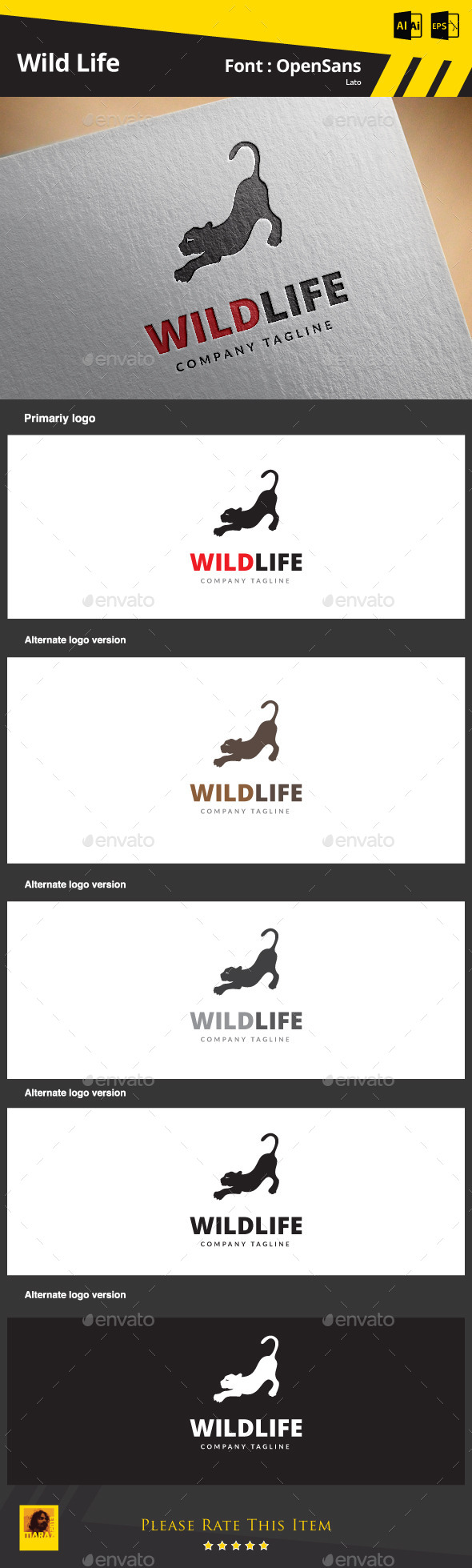 GraphicRiver Wild Life 9187274 GraphicRiver Wild Life 9187274