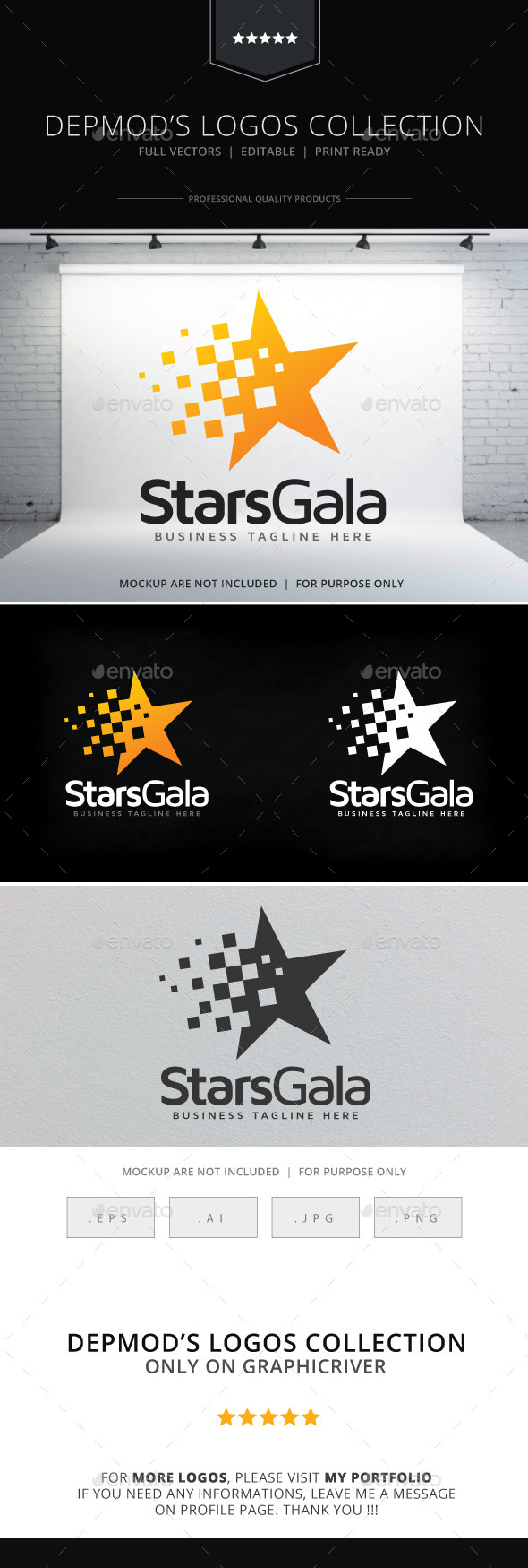 GraphicRiver Stars Gala Logo 9202602 GraphicRiver Stars Gala Logo 9202602