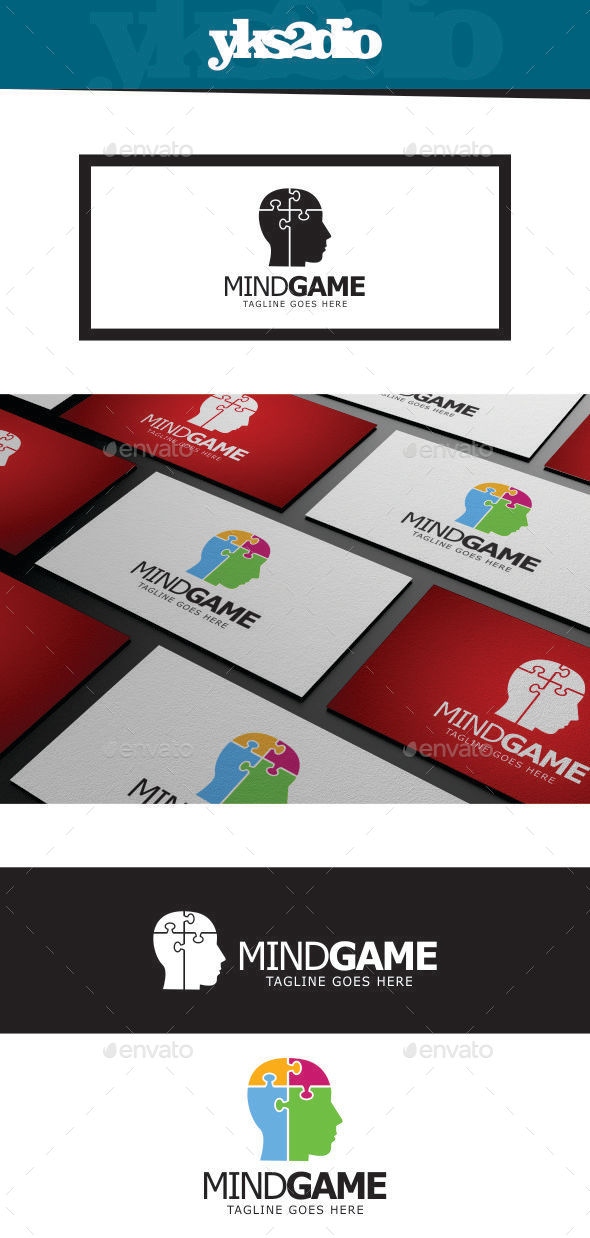 GraphicRiver Mind Game Logo 9202669 GraphicRiver Mind Game Logo 9202669