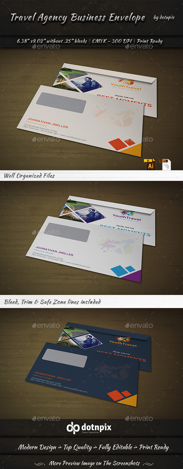GraphicRiver Travel Agency Envelope 9202936 GraphicRiver Travel Agency Envelope 9202936