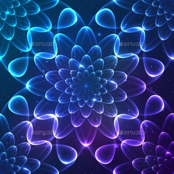 GraphicRiver Blue Shining Vector Cosmic Flower Seamless Pattern 9203222 GraphicRiver Blue Shining Vector Cosmic Flower Seamless Pattern 9203222
