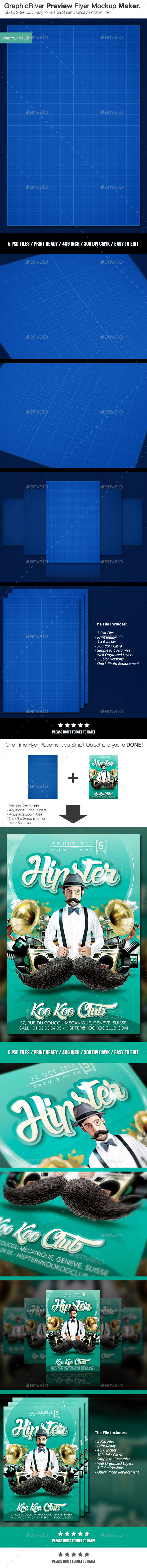 GraphicRiver GraphicRiver Preview Flyer Mockup Maker 9203886 GraphicRiver GraphicRiver Preview Flyer Mockup Maker 9203886