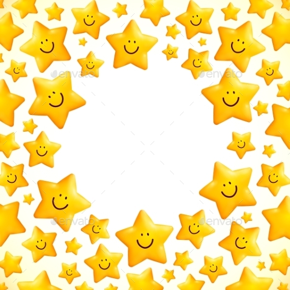 GraphicRiver Yellow Smiley Star 9203888 GraphicRiver Yellow Smiley Star 9203888
