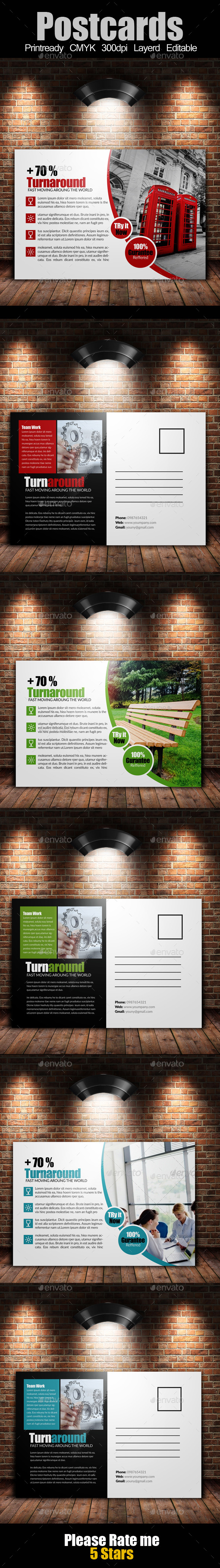 GraphicRiver Multi Use Business Post Cards 9165111 GraphicRiver Multi Use Business Post Cards 9165111