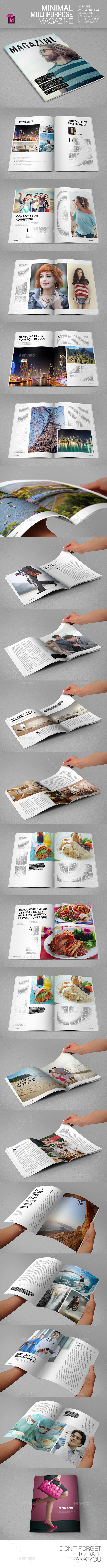 GraphicRiver Minimal Multipurpose Magazine 9204891 GraphicRiver Minimal Multipurpose Magazine 9204891