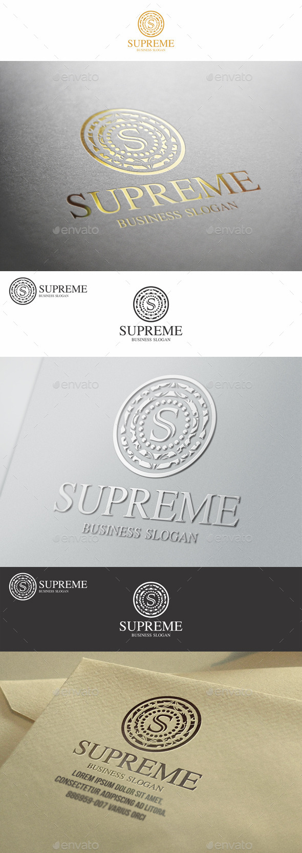 Supreme S Letter Elegant Boutique Logo (Letters)