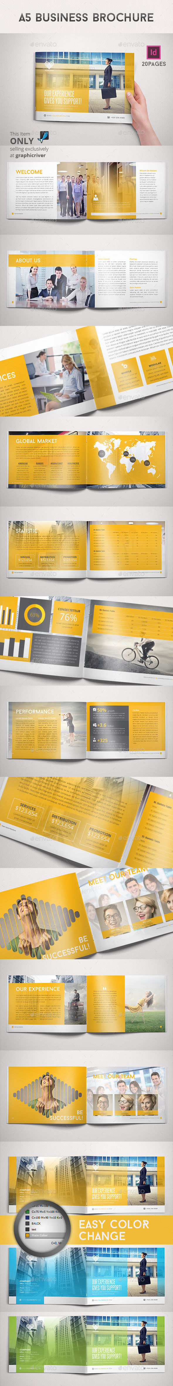 GraphicRiver A5 Business Brochure 9209149 GraphicRiver A5 Business Brochure 9209149