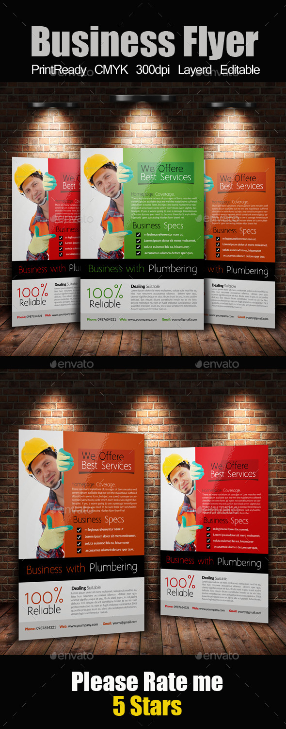 GraphicRiver Handyman & Plumber Services Flyer 9209352 GraphicRiver Handyman & Plumber Services Flyer 9209352