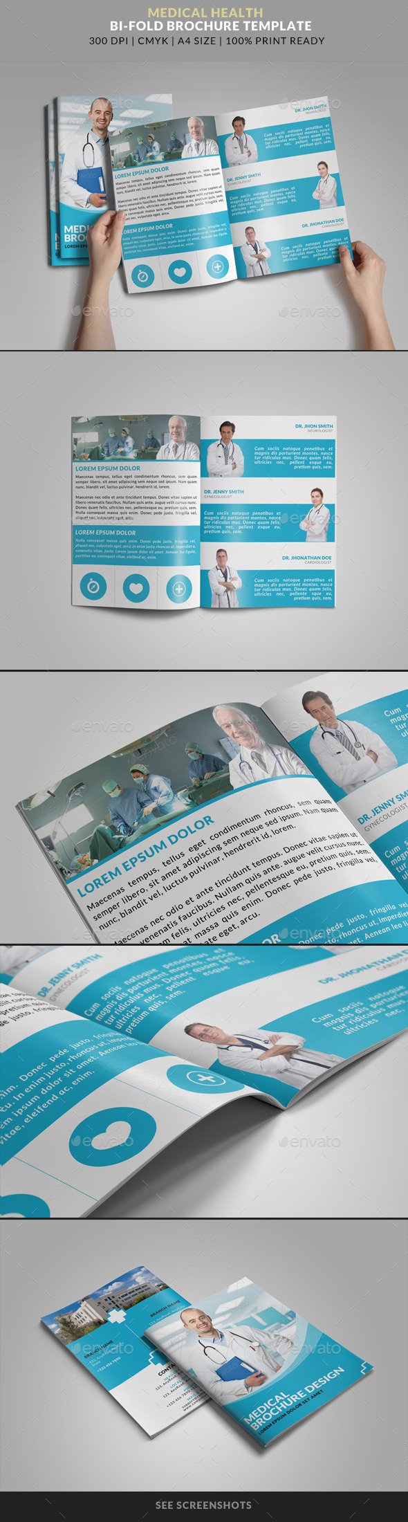 GraphicRiver Medical Health Doctor Hospital Bifold Brochure 8728992 GraphicRiver Medical Health Doctor Hospital Bifold Brochure 8728992