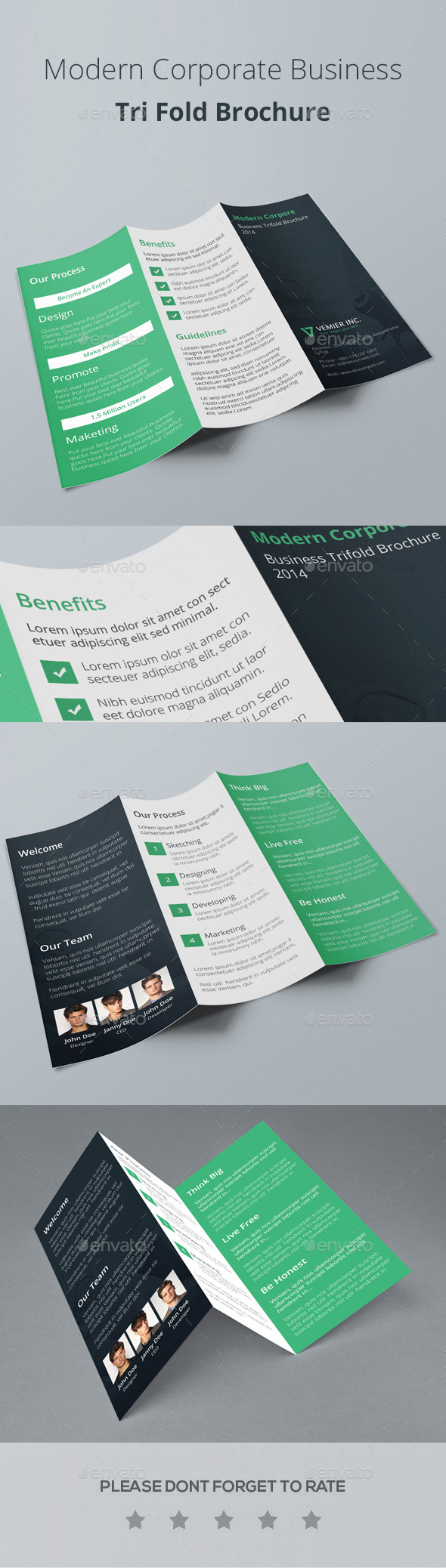 GraphicRiver Modern Corporate Business Tri Fold Brochure 9209797 GraphicRiver Modern Corporate Business Tri Fold Brochure 9209797