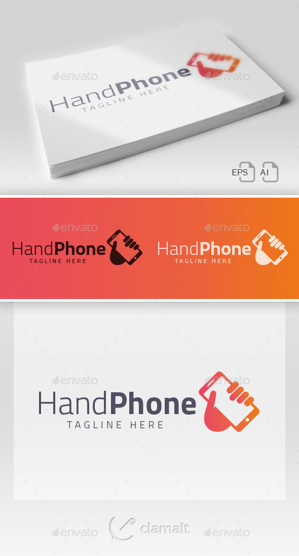 Hand Phone Logo (Objects)