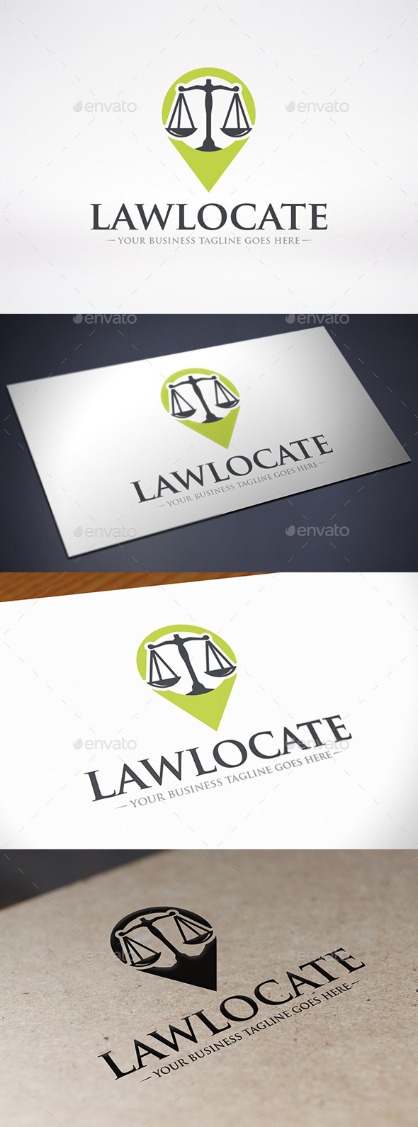 Law Locator Logo Template (Symbols)