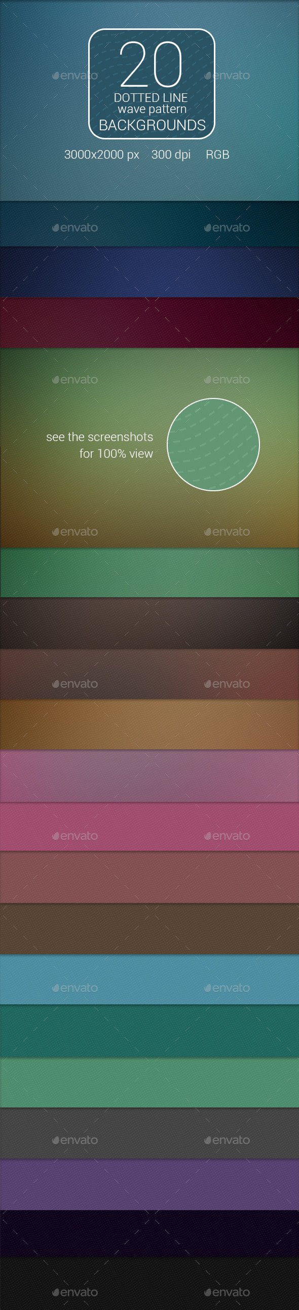 GraphicRiver 20 Dotted Line Wave Pattern Backgrounds 9211494 GraphicRiver 20 Dotted Line Wave Pattern Backgrounds 9211494