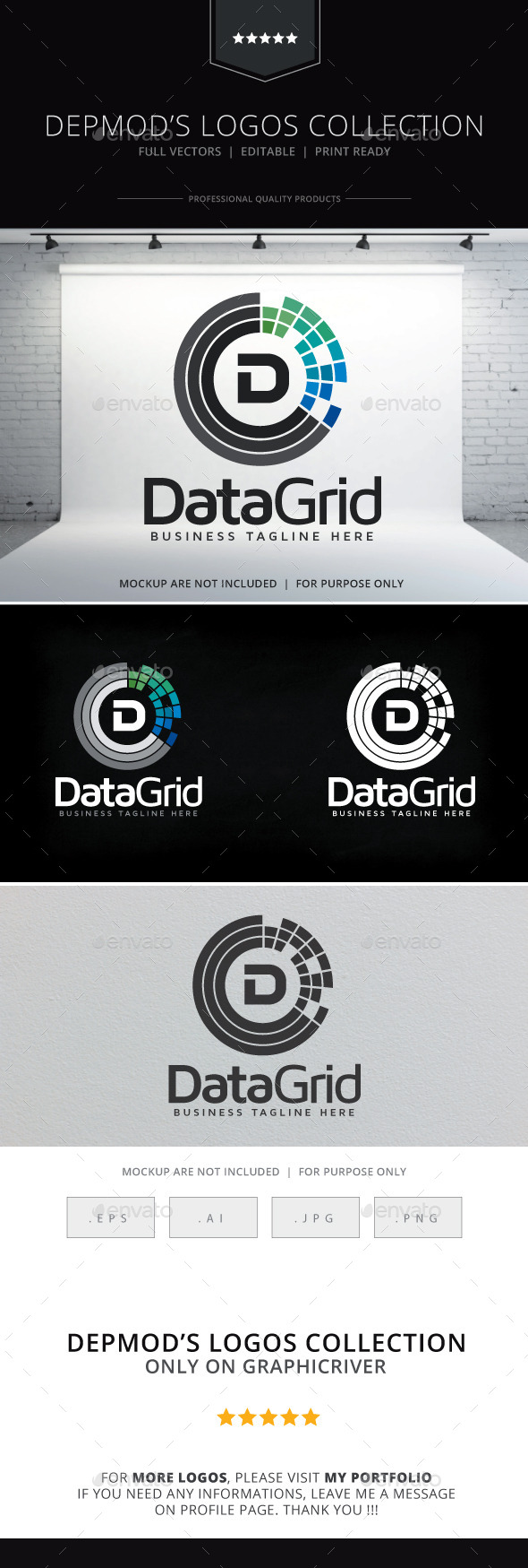 Data Grid Logo (Letters)