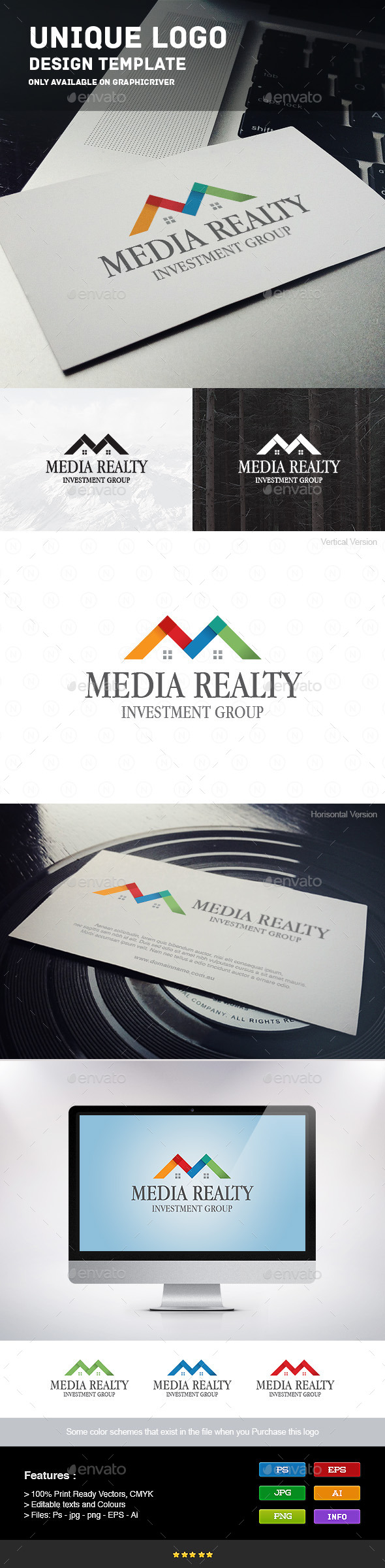 Media Realty Logo (Buildings)