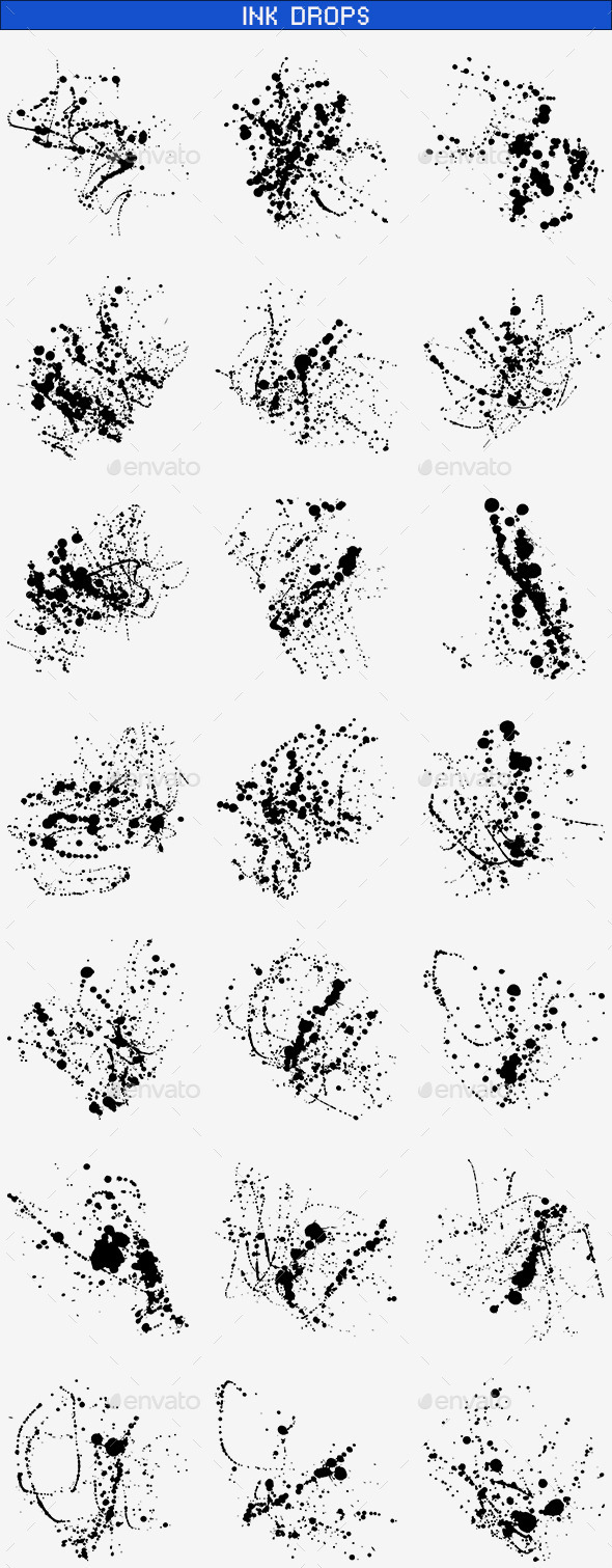 GraphicRiver Ink Drops 9211961 GraphicRiver Ink Drops 9211961