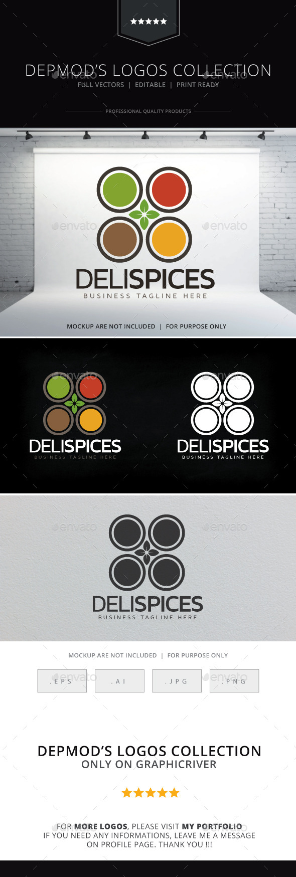 Deli Spices Logo (Food)