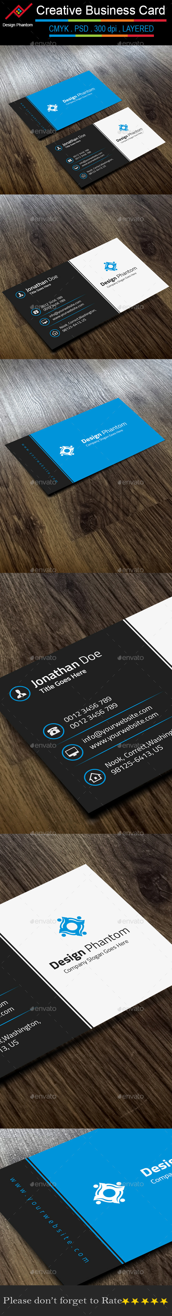 GraphicRiver Creative Business Card 9213418 GraphicRiver Creative Business Card 9213418