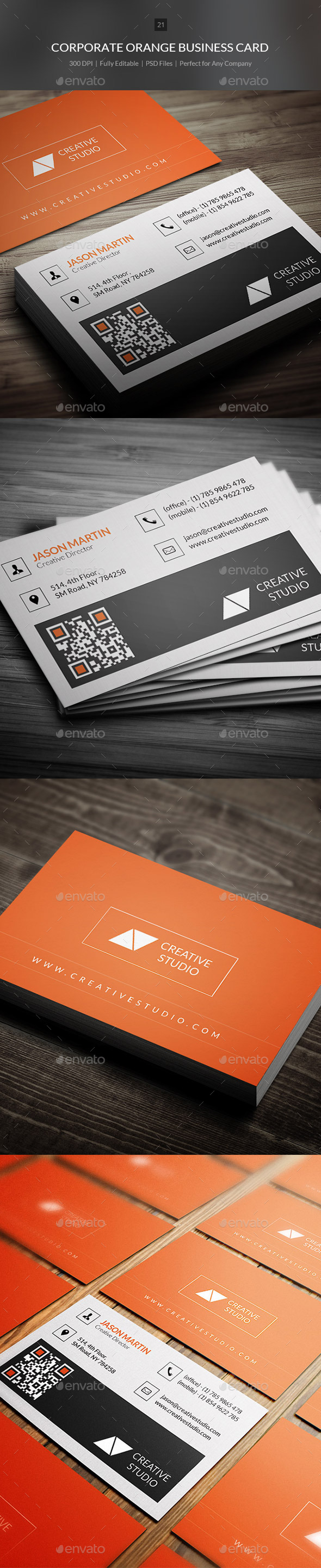 GraphicRiver Corporate Orange Business Card 21 9214142 GraphicRiver Corporate Orange Business Card 21 9214142