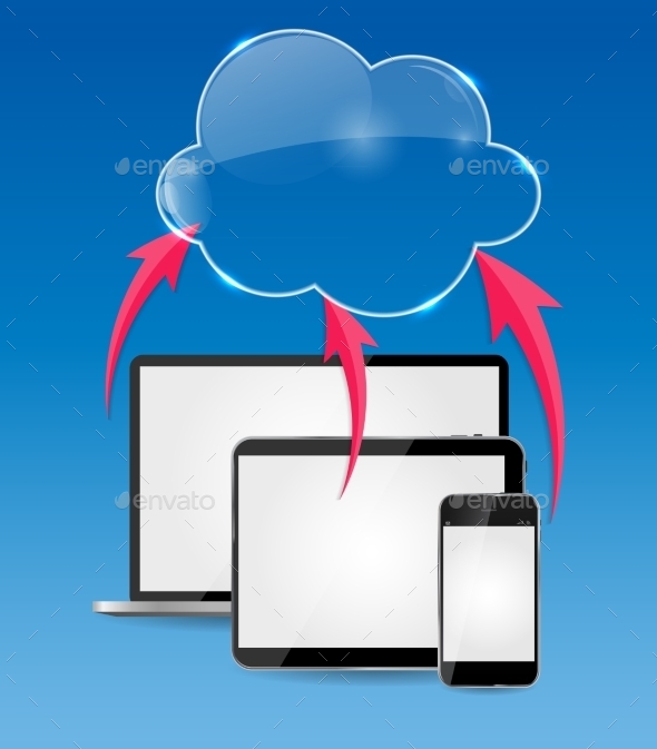 GraphicRiver Cloud Computing Business Concept Vector 9214449 GraphicRiver Cloud Computing Business Concept Vector 9214449