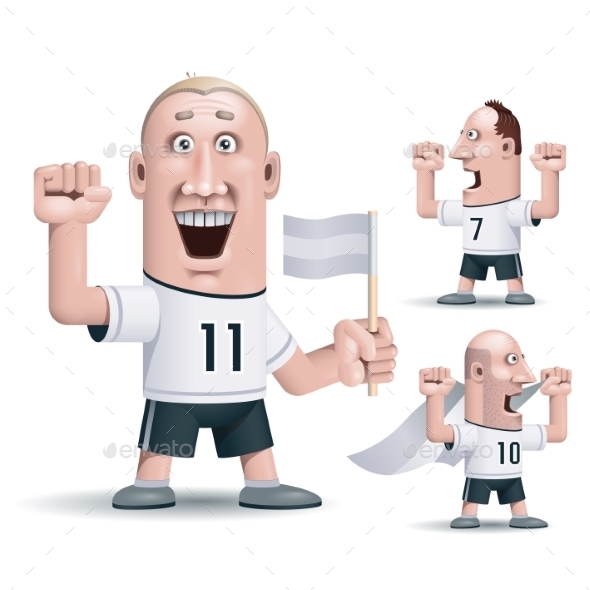 GraphicRiver Soccer Fans 9215374 GraphicRiver Soccer Fans 9215374
