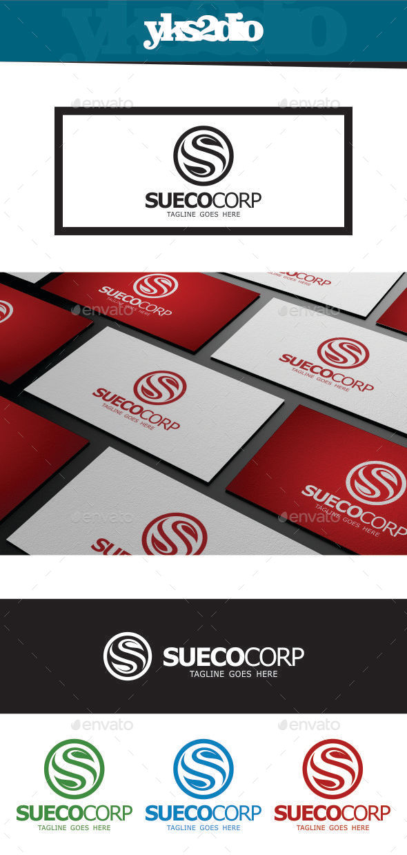 Eco Letter S Logo Eco Letter S Logo