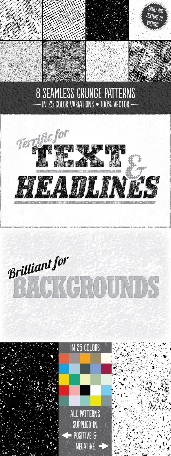 GraphicRiver Grunge Vector Patterns 2 9217510 GraphicRiver Grunge Vector Patterns 2 9217510