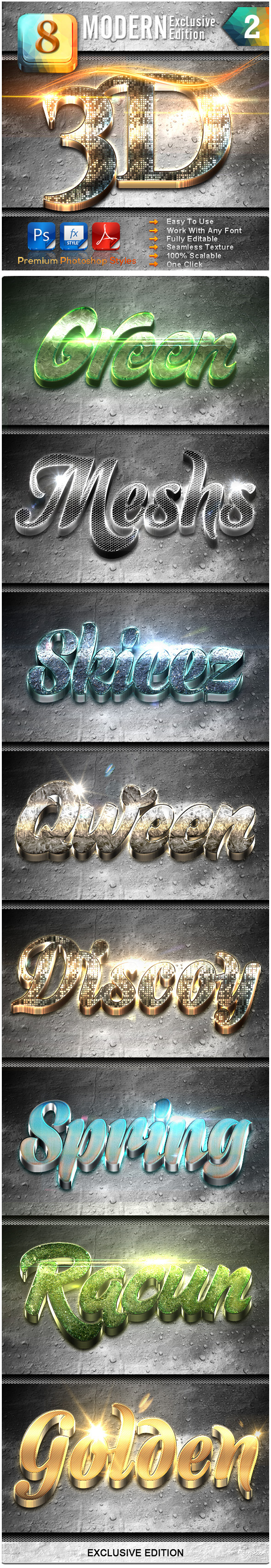 GraphicRiver 8 Modern 3D Exclusive Edition Vol.2 9219884 GraphicRiver 8 Modern 3D Exclusive Edition Vol.2 9219884