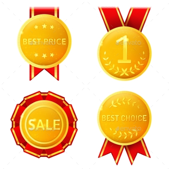 GraphicRiver Golden Medals 9220248 GraphicRiver Golden Medals 9220248