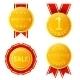 Golden Medals Golden Medals - GraphicRiver Item for Sale