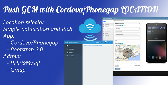 CodeCanyon Push GCM with Cordova Phonegap & Location 9211866 CodeCanyon Push GCM with Cordova Phonegap & Location 9211866