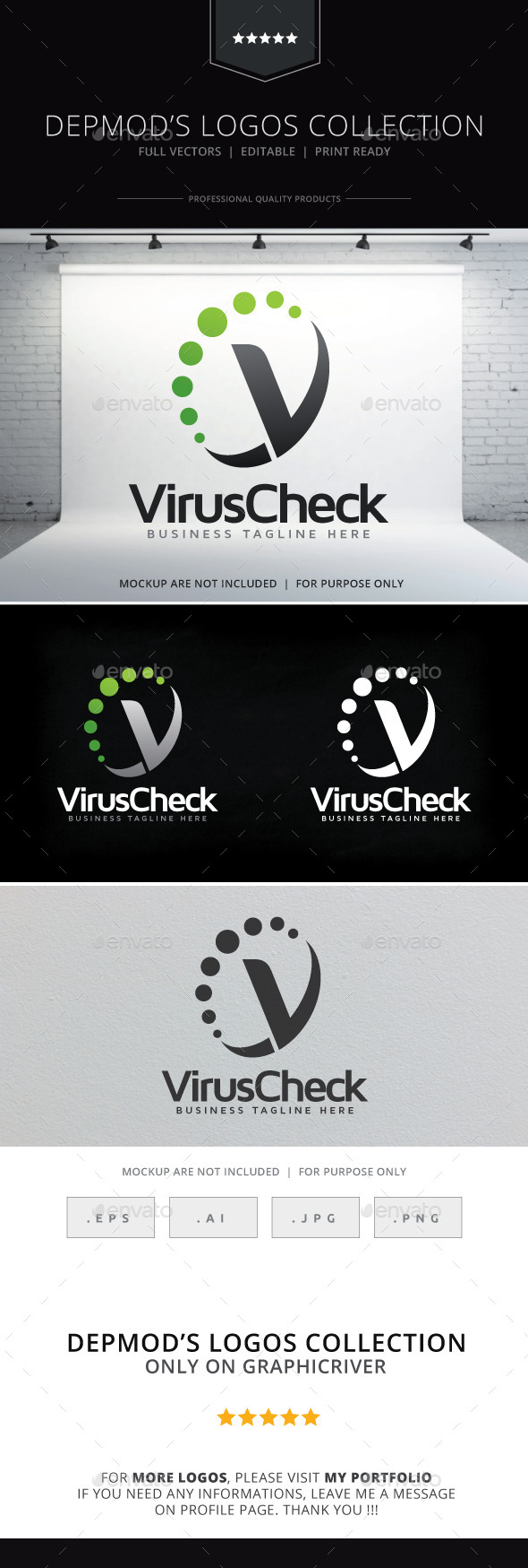 GraphicRiver Virus Check Logo 9220986 GraphicRiver Virus Check Logo 9220986