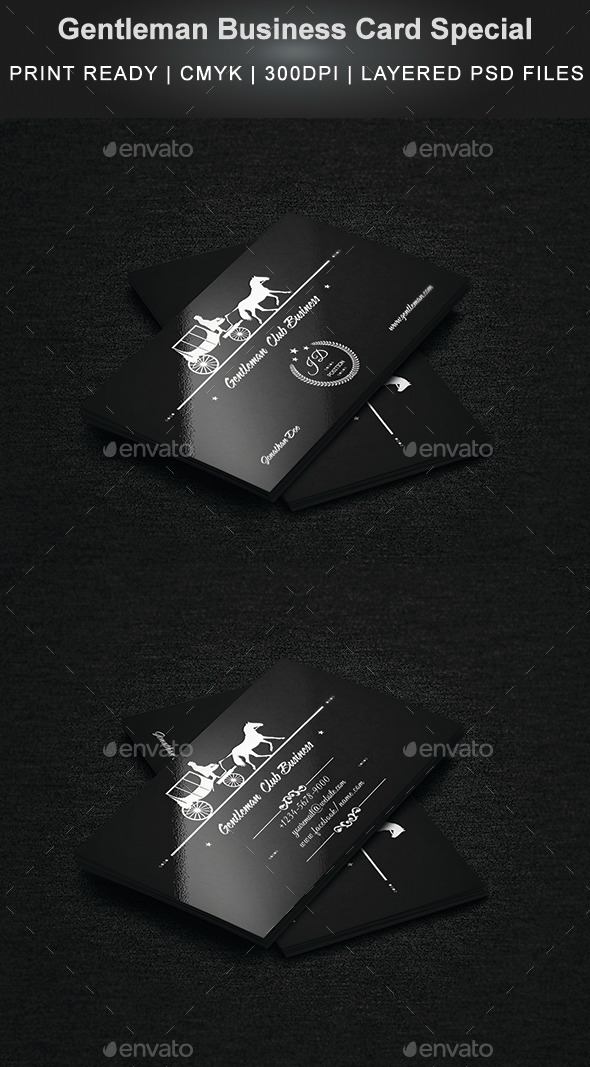 GraphicRiver Gentleman Business Card Special 9221069 GraphicRiver Gentleman Business Card Special 9221069