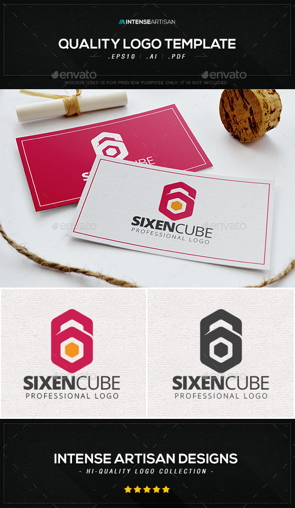 GraphicRiver Sixen Cube Logo Template 9221187 GraphicRiver Sixen Cube Logo Template 9221187